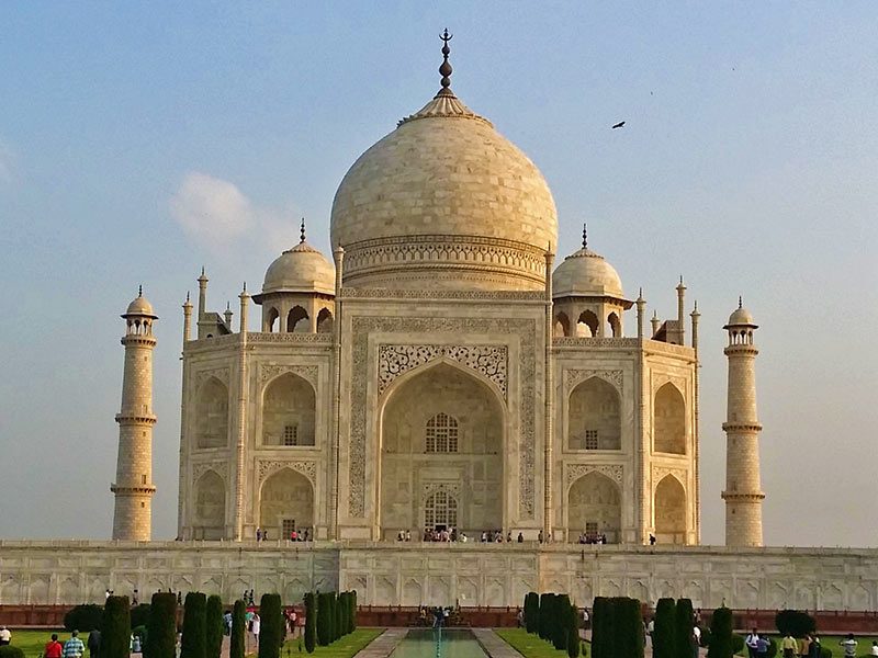 India Agra Taj Mahal banner