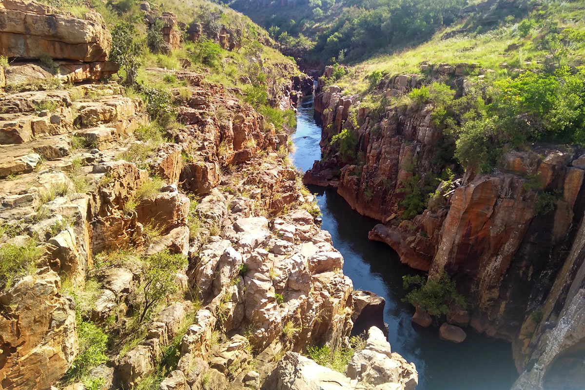 South-Africa Panorama-Route Bourke-s Luck Potholes