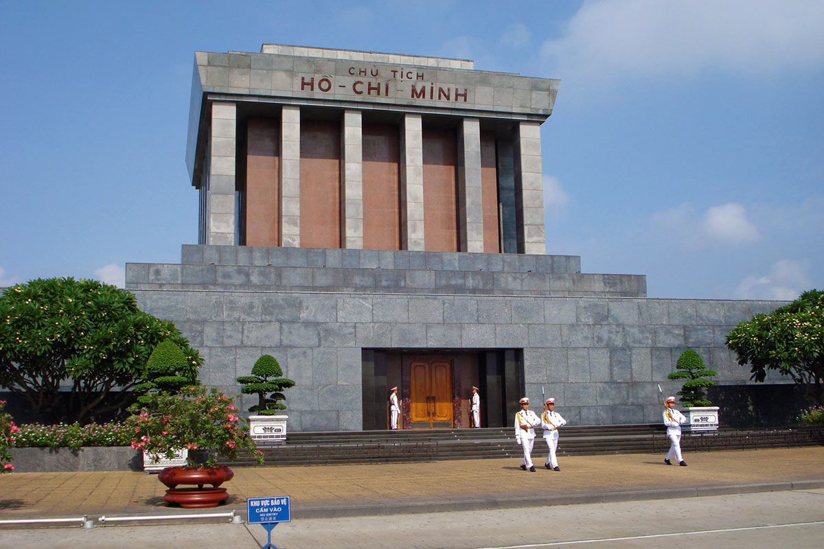 Vietnam Saigon Ho Chi Minh Mausoleum