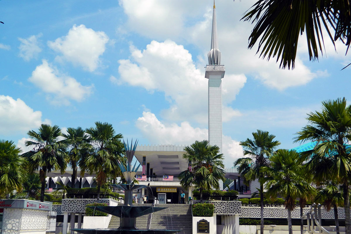 Malaezia Kuala Lumpur National Mosque 01